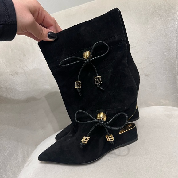 Balmain Shoes - Balmain Suede Boots